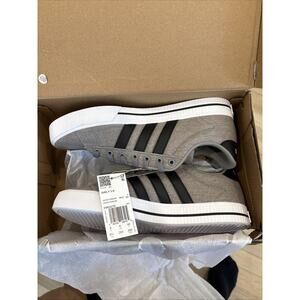 Adidas Daily 3.0 'Dove Grey Black' Comfy Casual Shoes / FW3270 / Men's Size 8.5